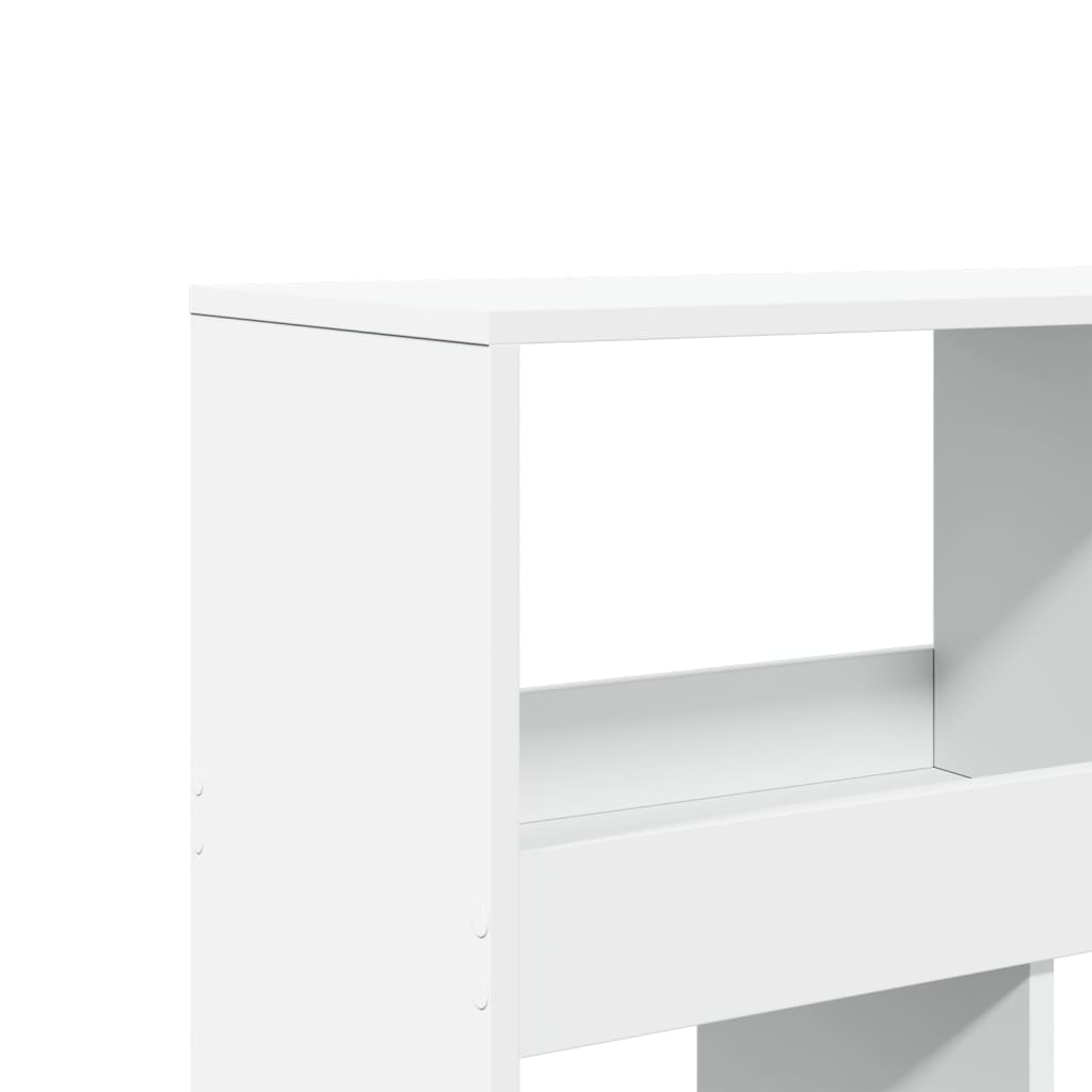 Romdeler Hvit 100X33X187,5 Cm Konstruert Tre