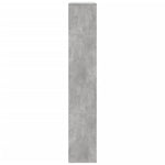 Romdeler Betonggrå 100X33X187,5 Cm Konstruert Tre