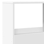 Romdeler Hvit 100X33X155,5 Cm Konstruert Tre