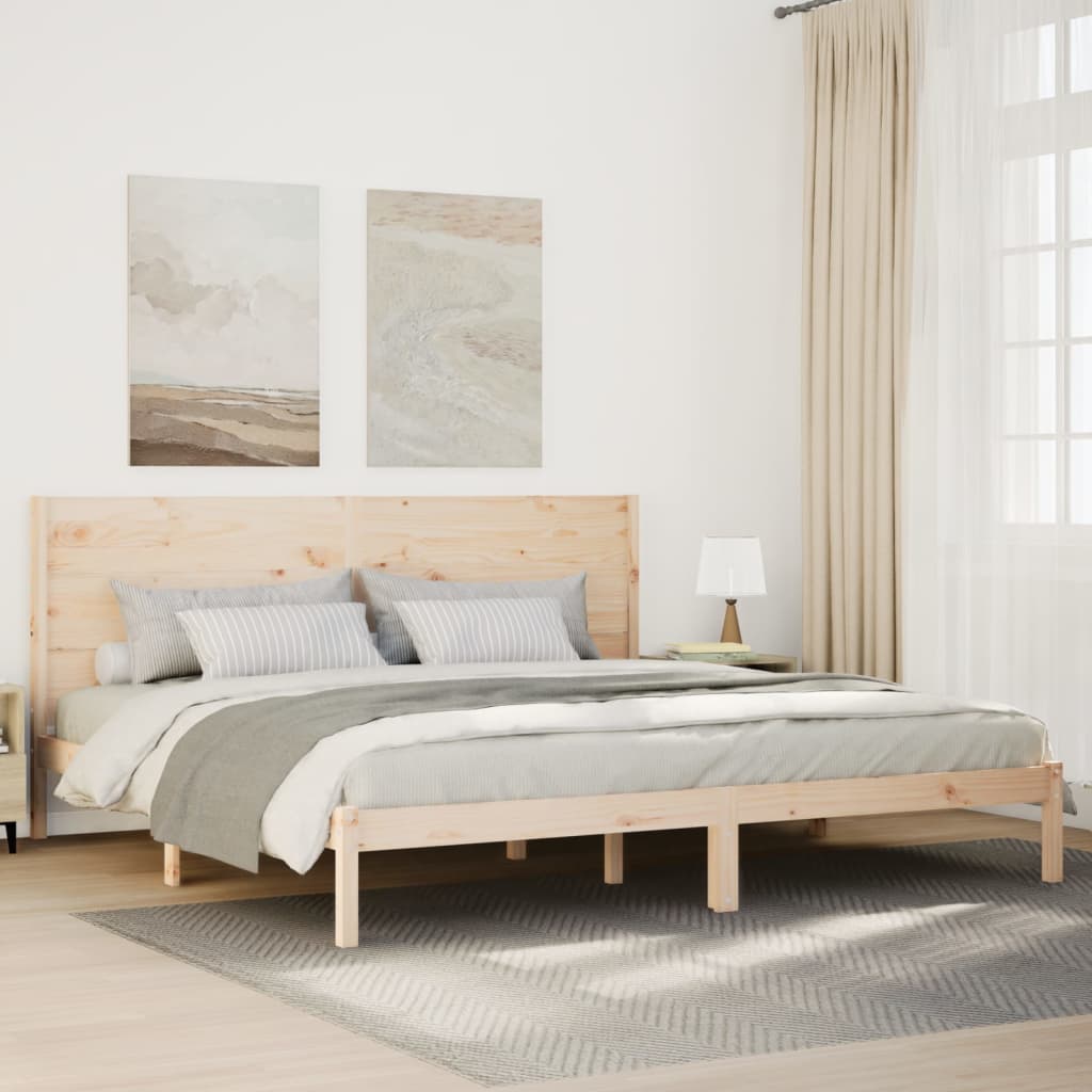 Ekstra Lang Sengeramme Uten Madrass 200X220 Cm Heltre
