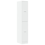 Apotekskap Hvit 30X41X174,5 Cm Konstruert Tre