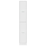Apotekskap Hvit 30X41X174,5 Cm Konstruert Tre