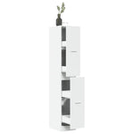 Apotekskap Hvit 30X41X174,5 Cm Konstruert Tre