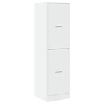 Apotekskap Hvit 40X41X144,5 Cm Konstruert Tre