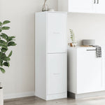 Apotekskap Hvit 40X41X144,5 Cm Konstruert Tre