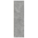 Apotekskap Betonggrå 40X41X144,5 Cm Konstruert Tre