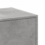 Apotekskap Betonggrå 40X41X144,5 Cm Konstruert Tre