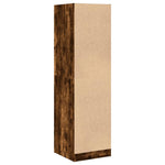 Apotekskap Røkt Eik 40X41X144,5 Cm Konstruert Tre
