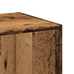 Apotekskap Gammelt Tre 40X41X144,5 Cm Konstruert Tre