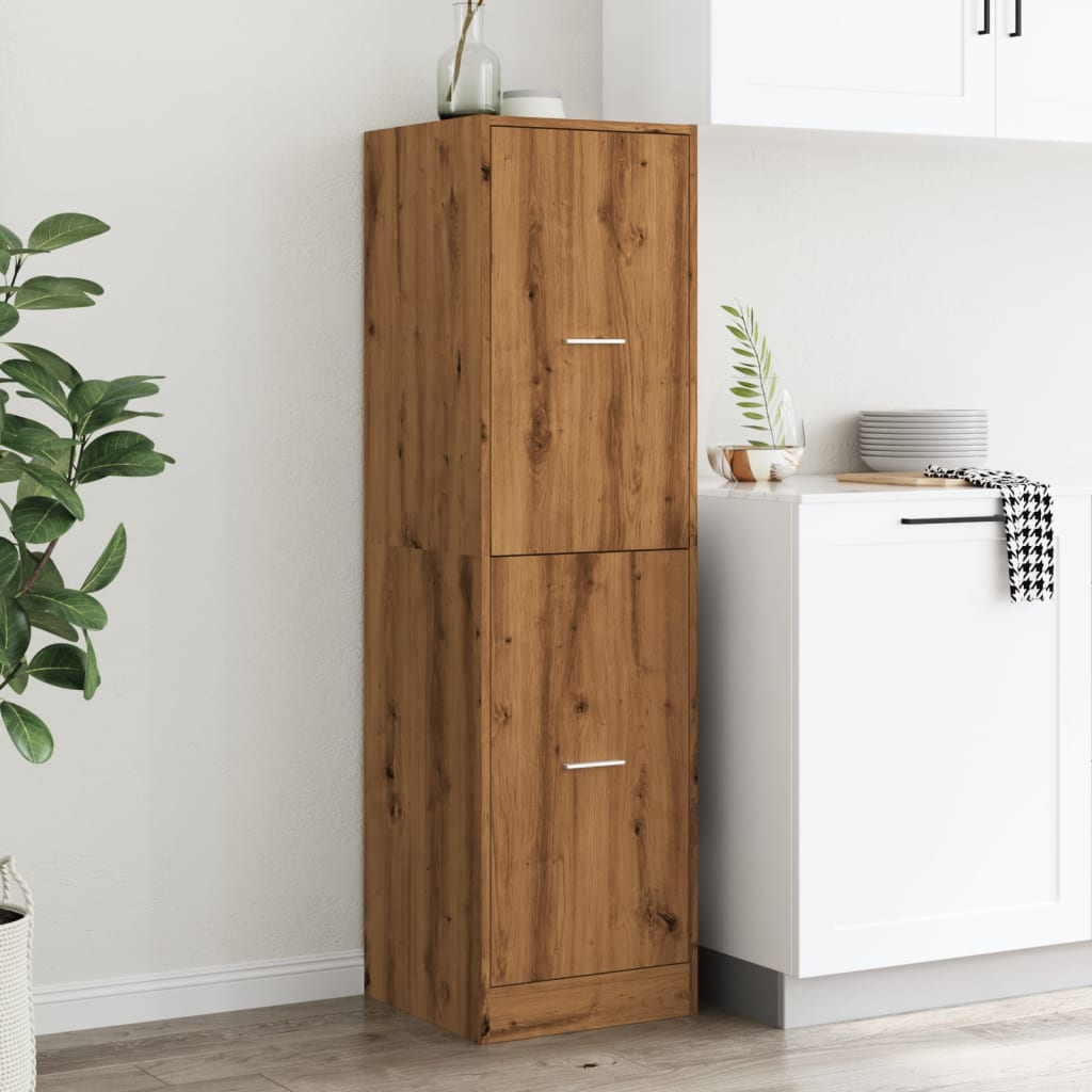 Apotekskap Artisan Eik 40X41X144,5 Cm Konstruert Tre
