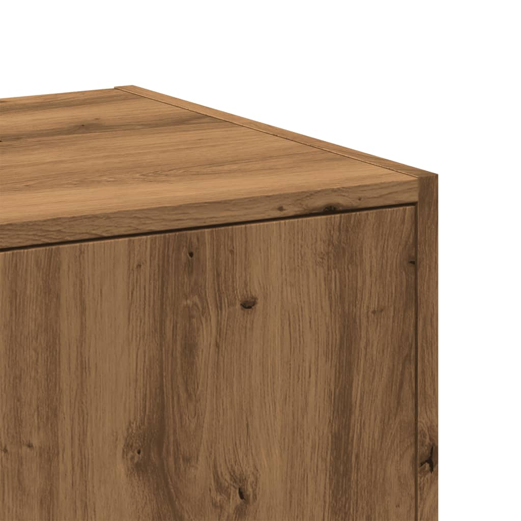 Apotekskap Artisan Eik 40X41X144,5 Cm Konstruert Tre
