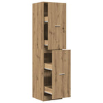 Apotekskap Artisan Eik 40X41X174,5 Cm Konstruert Tre