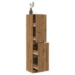 Apotekskap Artisan Eik 40X41X174,5 Cm Konstruert Tre