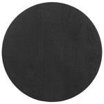 Sidebord Svart Ø50X40 Cm Heltre Mango