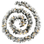 Julegirlander Med Led-Lys Grønn 5 M Pvc