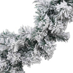 Julekrans Med Led-Lys Grønn 20 M Pvc