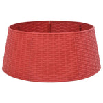 Juletreskjørt Rødt Ø56X23 Cm Plast