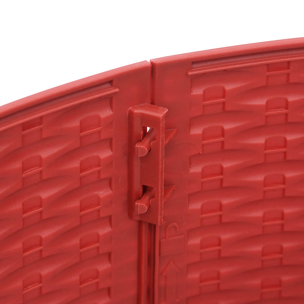 Juletreskjørt Rødt Ø56X23 Cm Plast