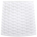 Juletreskjørt Hvit Ø56X23 Cm Plast