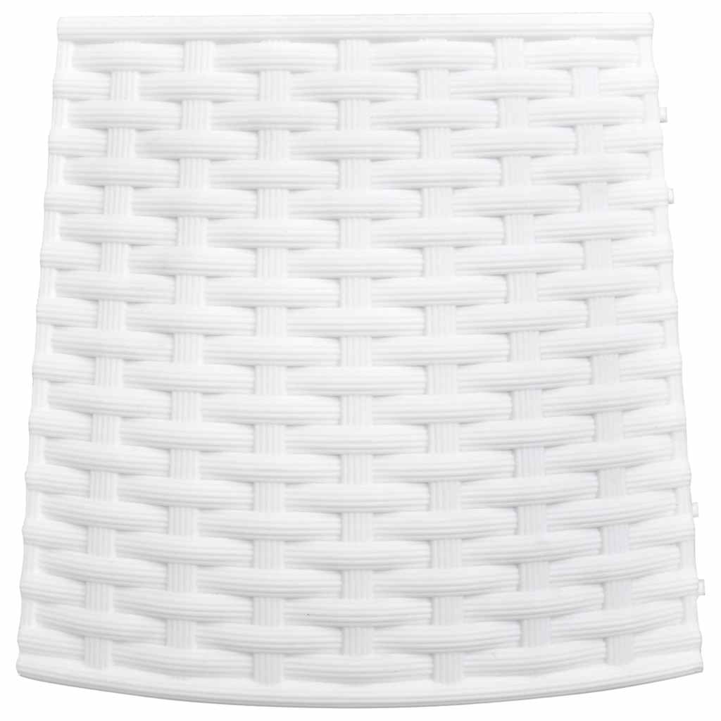 Juletreskjørt Hvit Ø65X23 Cm Plast