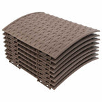 Juletreskjørt Brun Ø65X23 Cm Plast