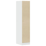 Apotekskap Høyglans Hvit 30X41X144,5 Cm Sponplater