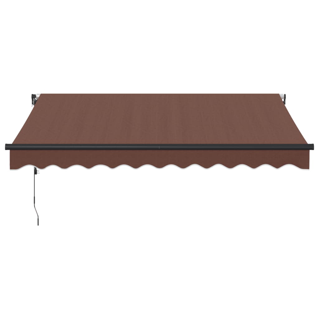 Automatisk Uttrekkbar Markise Burgunder 300X250 Cm
