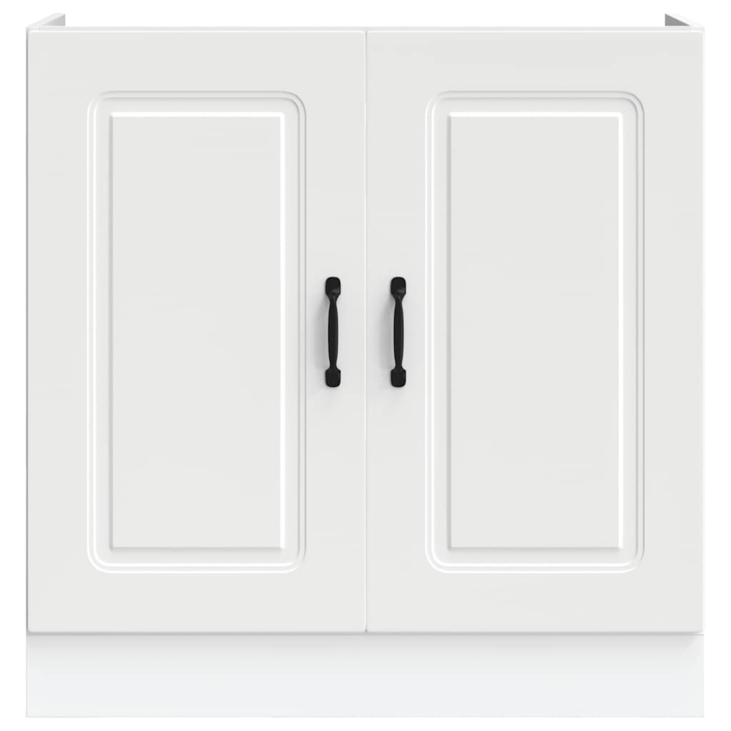 Vask Underskap Kalmar Hvit 80X46X81,5 Cm Konstruert Tre