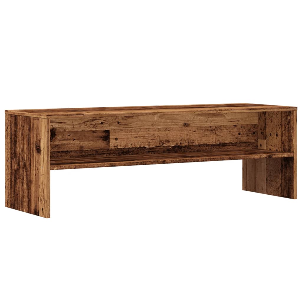 Tv-Benk Gammelt Tre 120X40X40 Cm Konstruert Tre
