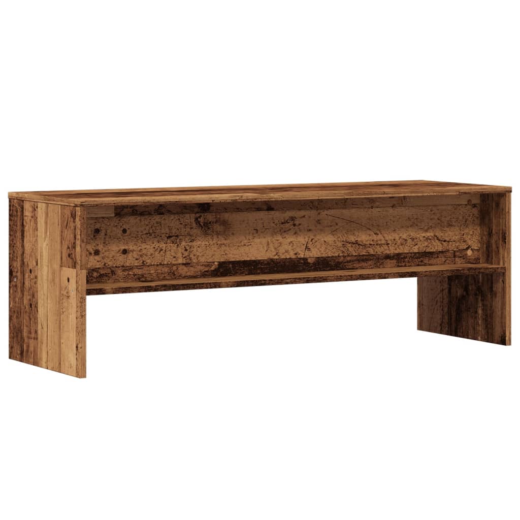 Tv-Benk Gammelt Tre 120X40X40 Cm Konstruert Tre