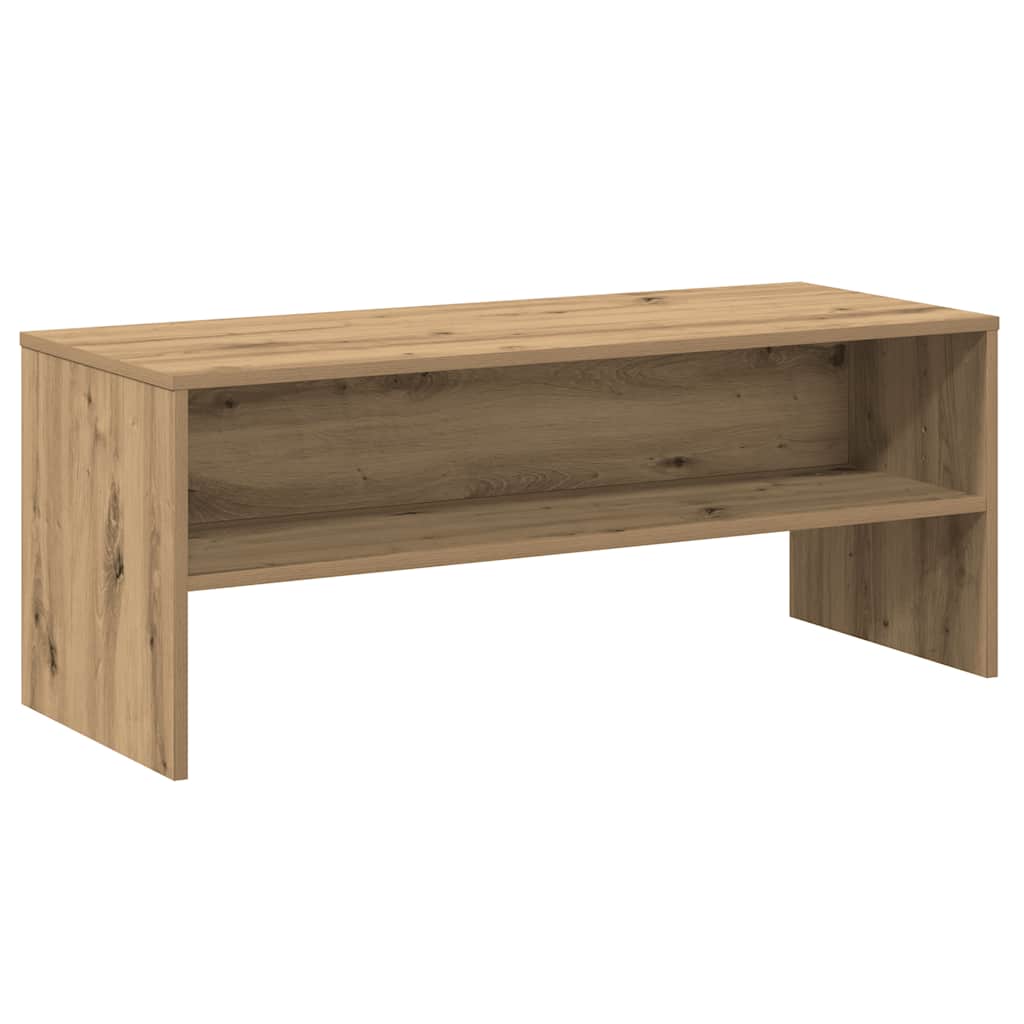Tv-Benk Artisan Eik 100X40X40 Cm Konstruert Tre