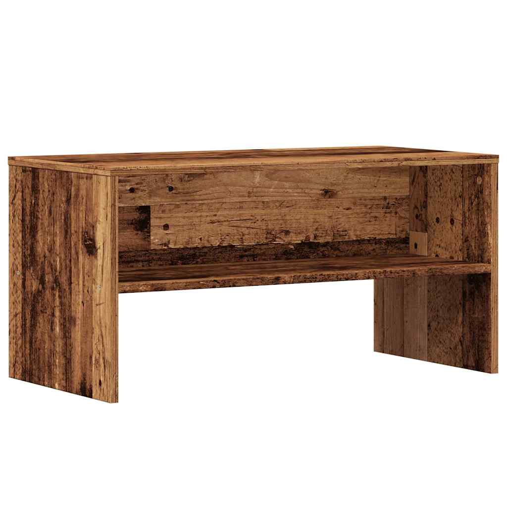 Tv-Benk Gammelt Tre 80X40X40 Cm Konstruert Tre