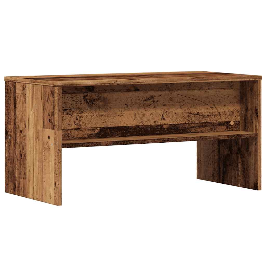 Tv-Benk Gammelt Tre 80X40X40 Cm Konstruert Tre