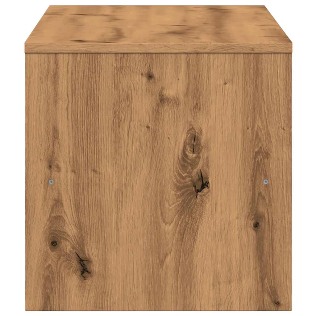 Tv-Benk Artisan Eik 80X40X40 Cm Konstruert Tre
