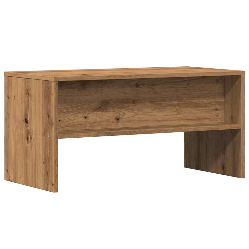 Tv-Benk Artisan Eik 80X40X40 Cm Konstruert Tre