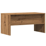 Tv-Benk Artisan Eik 80X40X40 Cm Konstruert Tre