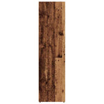 Bokhylle Gammelt Tre 36X30X114 Cm Konstruert Tre