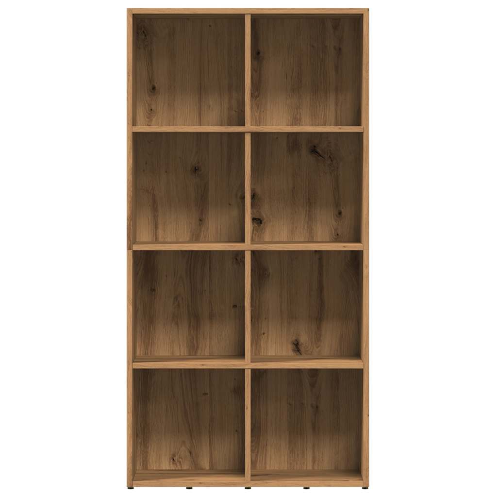 Bokhylle Artisan Eik 66X30X130 Cm Konstruert Tre