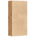 Bokhylle Artisan Eik 66X30X130 Cm Konstruert Tre