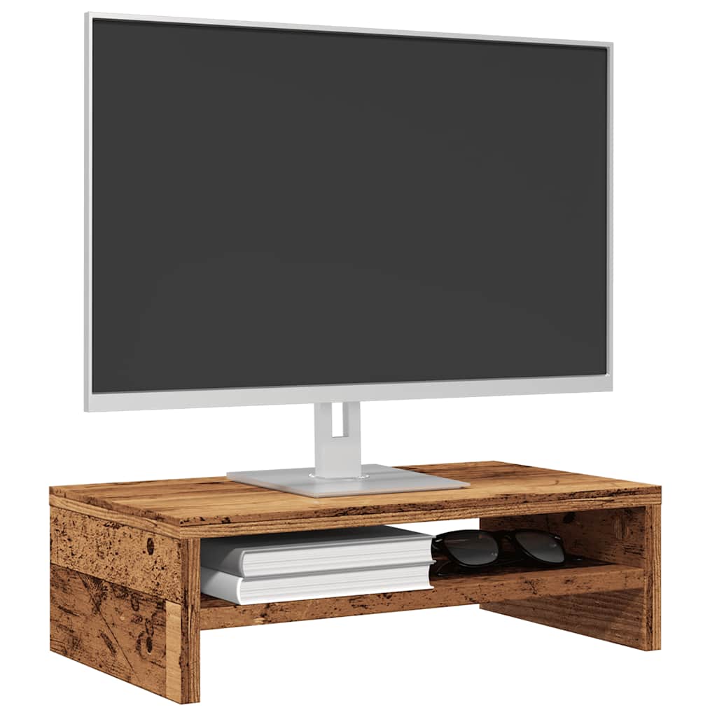 Skjermstativ Gammelt Tre 42X24X13 Cm Konstruert Tre