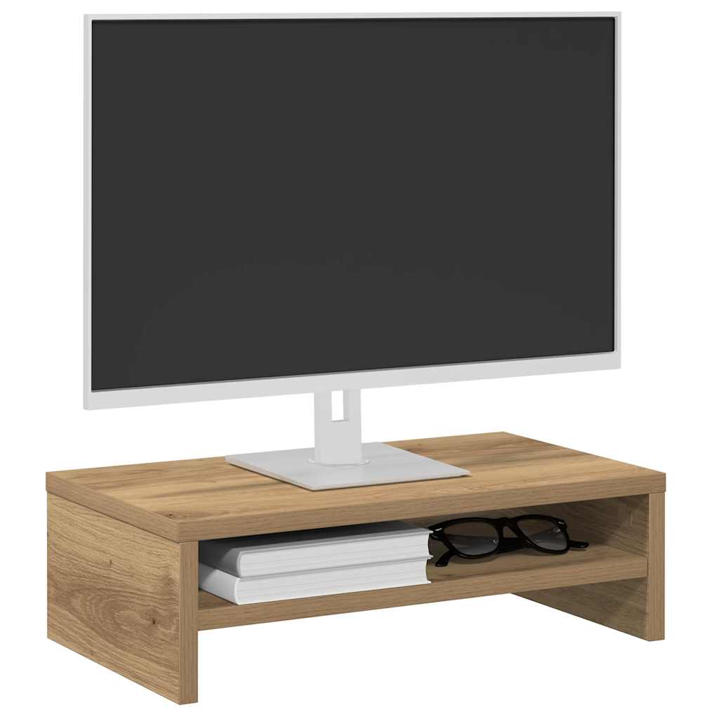 Skjermstativ Artisan Eik 42X24X13 Cm Konstruert Tre