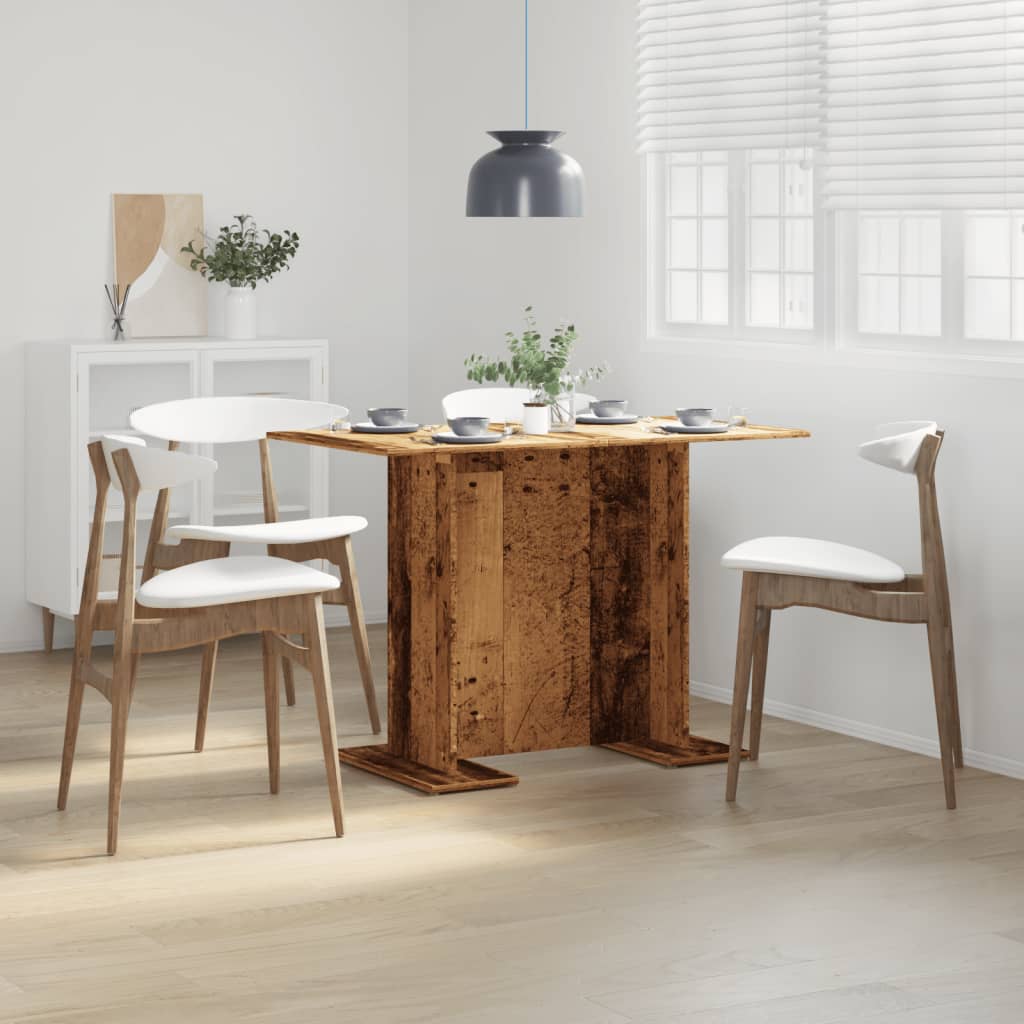 Spisebord Gammelt Tre 110X60X75 Cm Konstruert Tre