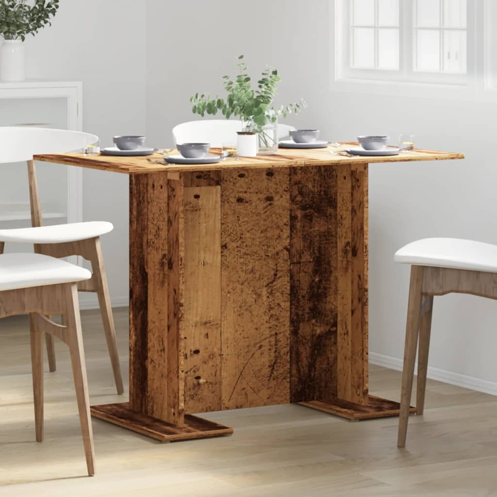 Spisebord Gammelt Tre 110X60X75 Cm Konstruert Tre