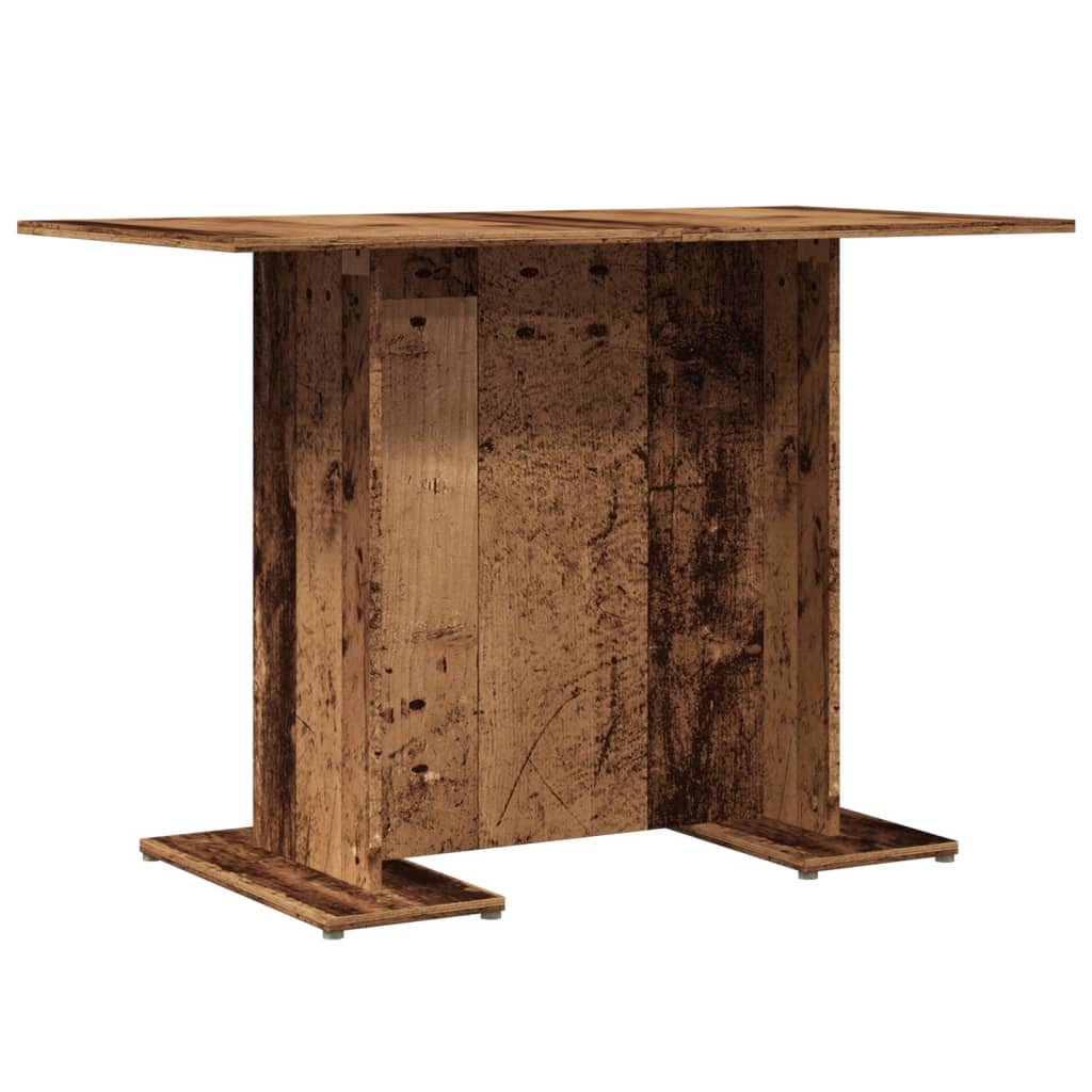 Spisebord Gammelt Tre 110X60X75 Cm Konstruert Tre