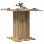 Spisebord Artisan Eik 80X80X75 Cm Konstruert Tre