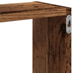Vegghyller Kubeformet Gammelt Tre 68X15X68 Cm Konstruert Tre