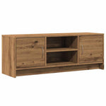 Tv-Benk Artisan Eik 102X30X37,5 Cm Konstruert Tre