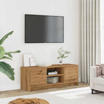 Tv-Benk Artisan Eik 102X30X37,5 Cm Konstruert Tre