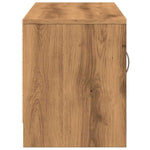 Tv-Benk Artisan Eik 102X30X37,5 Cm Konstruert Tre