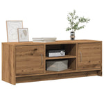 Tv-Benk Artisan Eik 102X30X37,5 Cm Konstruert Tre